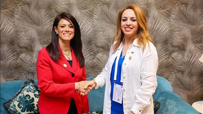 وزيرة التعاون الدولي تلتقي وزيرة الاقتصاد والتخطيط التونسية ومدير عام صندوق الأوبك للتنمية الدولية