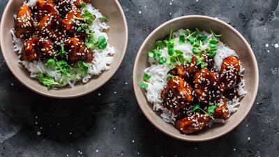 أشهى الأكلات.. طريقة عمل ترياكى بالسمسم