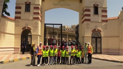 مديرية أمن الإسكندرية تستقبل زيارة لعدد من طلاب المدرسة المصرية اليابانية