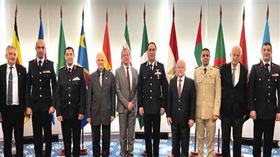 قائد القوات الجوية يلتقى قائد القوات الجوية والدفاع الجوى لوزارة دفاع صربيا