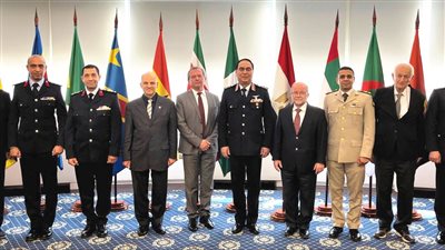 قائد القوات الجوية يلتقى قائد القوات الجوية والدفاع الجوى لوزارة الدفاع الصربية