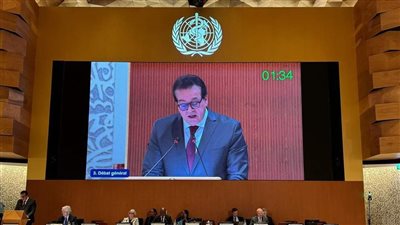 وزير الصحة يستعرض نتائج التعاون بين مصر ومنظمة الصحة في عدة مجالات صحية