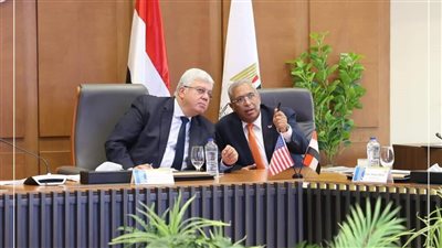 وزير التعليم العالي يشهد اجتماع المجلس المصري الأمريكي المُشترك للعلوم والتكنولوجيا
