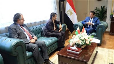 وزير الصحة يبحث مع نظيره بدولة مدغشقر سبل التعاون