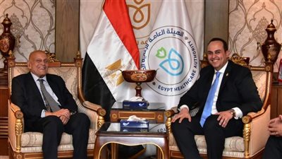 السير مجدي يعقوب ورئيس الرعاية الصحية يشهدان توقيع بروتوكول بين الهيئة ومؤسسة مجدي يعقوب 