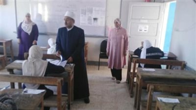 أزهر السويس يواصل متابعة إمتحانات الشهادة الثانوية