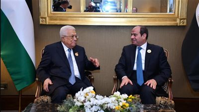 الرئيس السيسى يلتقى أبو مازن ويؤكد موقف مصر الراسخ الداعم للقضية الفلسطينية