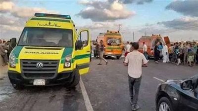 مصرع 2 وإصابة 8 في حادث إنقلاب سيارة داخل ترعة بطريق السنبلاوين _المنصورة   