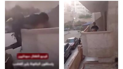 كشف ملابسات فيديو واقعة دلوف صبي لشرفة أحد المنازل