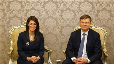 خلال مؤتمر الاستثمار المصري الأوروبي.. المشاط تلتقي نائب الرئيس التنفيذي للمفوضية الأوروبية