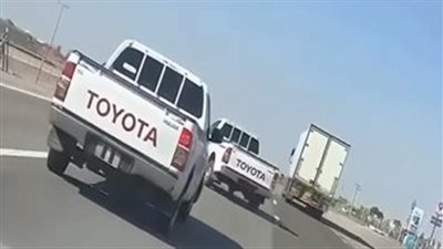 خارج مصر .. الأمن  يكشف حقيقة فيديو استعراض سيارة على أحد الطرق السريعة