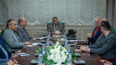 وزير الدولة للإنتاج الحربى يستقبل رئيس مجلس إدارة شركة 