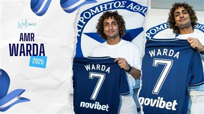 لمدة عام واحد.. عمرو وردة ينتقل الى نادي أتروميتوس اليوناني