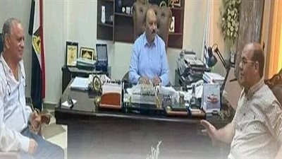  مشكلة مياه الشرب بمدينة السلام بالسويس على مكتب الشركة القابضة للمياه بالإسماعيلية