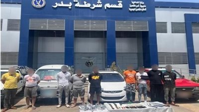 ضبط التشكيل العصابى مرتكب واقعة محاولة سرقة عقار تحت الإنشاء ببدر 
