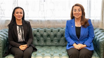 وزيرة التضامن الاجتماعي تستقبل وكيل السكرتير العام للأمم المتحدة