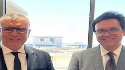 وزير الثقافة يلتقي الدكتور عمرو الليثي رئيس اتحاد إذاعات وتليفزيونات التعاون الإسلامي