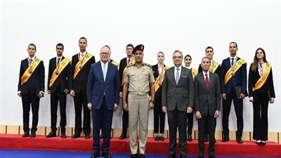 الأكاديمية العسكرية المصرية تنظم مراسم تخريج الدورة رقم 56 للملحقين الدبلوماسيين