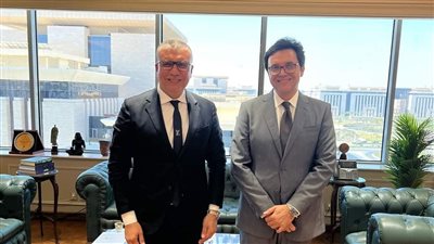 وزير الثقافة يستقبل رئيس اتحاد إذاعات وتلفزيونات دول منظمة التعاون الإسلامي 