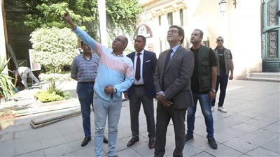 وزير الثقافة في جولة مفاجئة بالمواقع الثقافية بمحافظة الإسكندرية 