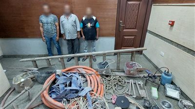 ضبط 3 أشخاص بالقاهرة لقيامهم بالتنقيب غير المشروع عن الآثار