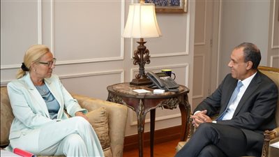 وزير الخارجية يستقبل كبيرة منسقي الأمم المتحدة للشئون الإنسانية وإعادة الإعمار في قطاع غزة