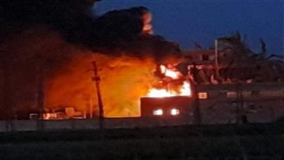 السيطرة على حريق بإحدى محولات الكهرباء بمحطة المحروسة بقنا