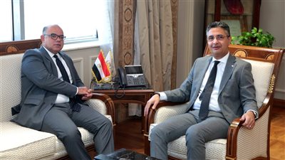 وزير التموين يستقبل رئيس الهيئة العامة للرقابة المالية 