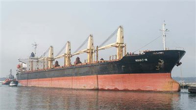 وصول 29 الف طن الومنيوم لميناء سفاجا قادمة من أوكرانيا