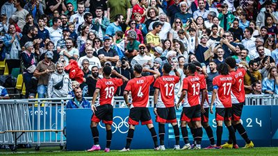 بهدف كوكا.. منتخب مصر الأولمبي يتقدم على أوزبكستان في الشوط الأول