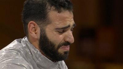 أولمبياد باريس.. بكاء زياد السيسي بعد خسارة الميدالية البرونزية أمام بطل إيطاليا