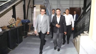 وزير الثقافة يقوم بزيارة مفاجئة للسيرك القومي و مسارح البالون والغد والسامر 