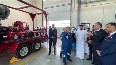 وزير البترول في جولة لمنطقة الفجيرة للصناعة البترولية  foiz