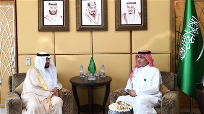 سفير المملكة السعودية لدى مصر يستقبل نائب الأمين العام لرابطة العالم الإسلامي