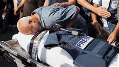 استشهاد صحفيين فلسطينيين فى قصف إسرائيلى متعمد بمحيط منزل إسماعيل هنية