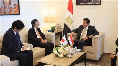 الدكتور خالد عبدالغفار يستقبل السفير الياباني لدى مصر لبحث التعاون في القطاع الصحي 