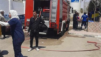 كل ما تريد معرفته عن حريق مستشفى السادات العام بالمنوفية