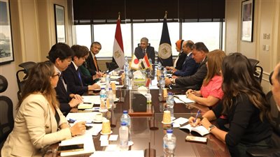 وزير السياحة والآثار يبحث مع سفير اليابان بالقاهرة ورئيس مكتب الجايكا بمصر المشروعات الجاري تنفيذها 