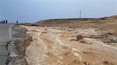 250 ألف متر مكعب مياه سيول جنوب مرسى علم البحر الأحمر