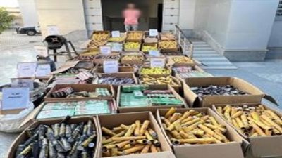 بقصد الإتجار.. ضبط قرابة مليون قطعة ألعاب نارية بحوزة أحد الأشخاص بالفيوم 