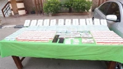 تقدر بأكثر من 3,5 مليون جنيها.. ضبط ثلاثة عناصر إجرامية وبحوزتهم أقراص مخدرة 