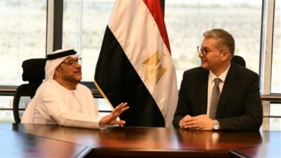 وزير البترول يستقبل رئيس حكومة الفجيرة ويبحث تعزيز التعاون البترولى المشترك