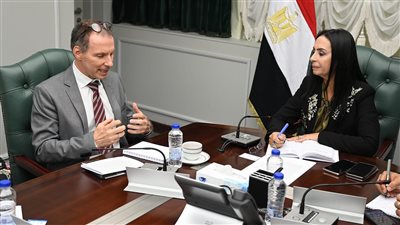 وزيرة التضامن تستقبل مدير مكتب برنامج الأغذية العالمي