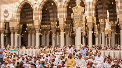 المسجد النبوي يستقبل أكثر من 281 مليون مصلٍ خلال عام 1445هـ