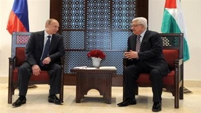 الرئيس الروسى يبحث غدا مع نظيره الفلسطينى تطورات الأوضاع فى غزة