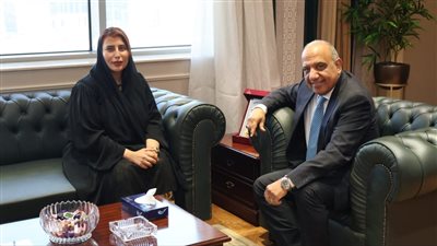 وزير الكهرباء يستقبل سفيرة الامارات بالقاهرة لبحث سبل دعم وتعزيز التعاون والشراكة والاستثمار 