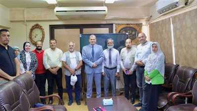 رئيس مياه الفيوم يستقبل نائب سفير اليونيسف بالقاهرة 