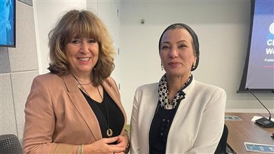 وزيرة البيئة تستهل لقاءاتها الثنائية ببحث سبل التعاون مع الأمينة التنفيذية الجديدة لسكرتارية اتفاقية التنوع البيولوجي