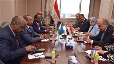 وزير الكهرباء يستقبل نظيره الجيبوتى لدعم وتعزيز التعاون بين البلدين