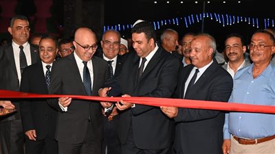 إفتتاح معرض الكتاب الدورة الثانية بممشي أهل السويس بحضوررئيس هيئة الكتاب والنواب